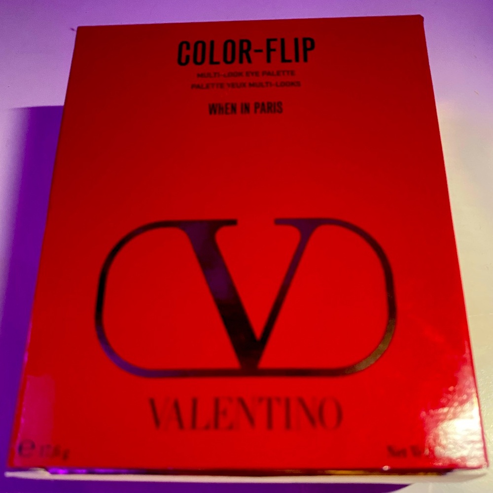 VALENTINO eyeshadow pallette- when in Paris.